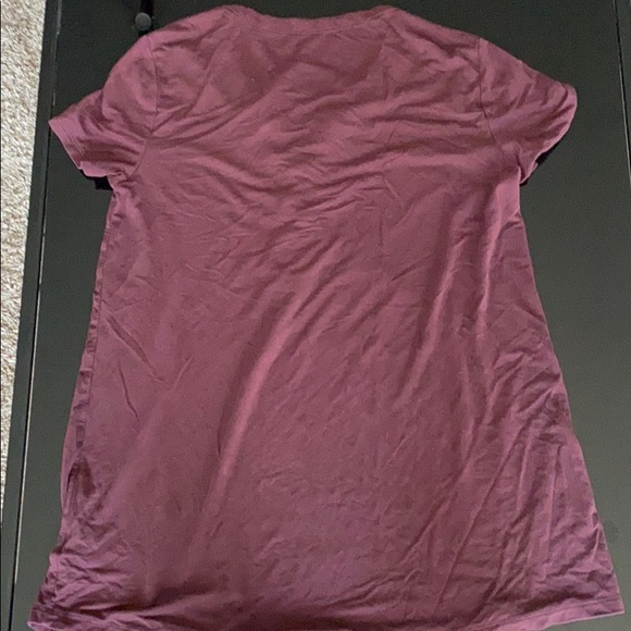 Maroon American Eagle dress shirt - Picture 2 of 4